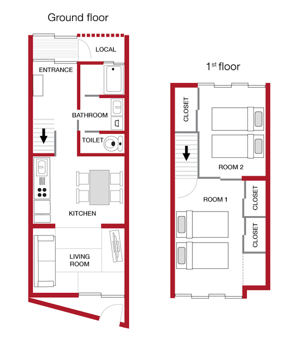 Floor Plan Temarian