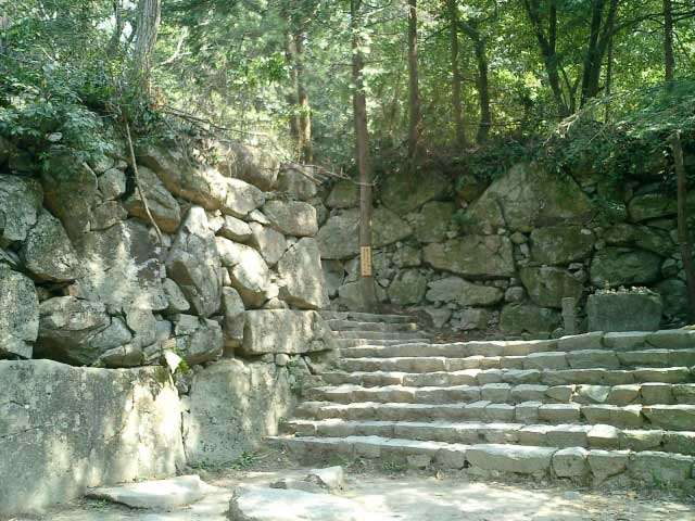 Azuchi Castle, Shiga Prefecture.