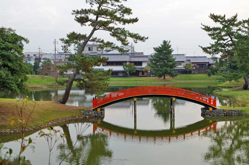 Former Daijoin Temple Garden, Nara, Japan.