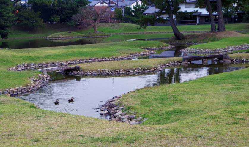 Former Daijoin Temple Garden, Nara, Japan.