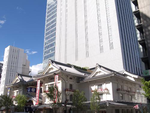 Ginza Kabukiza, Ginza, Tokyo, Japan.