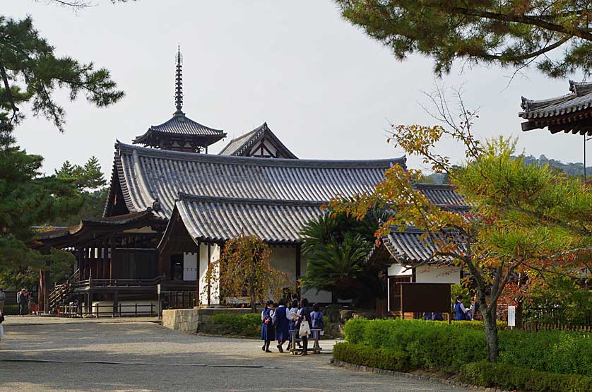 Horyuji Temple, Nara, Japan.