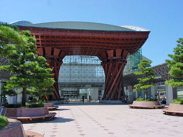 JR Kanazawa Station.