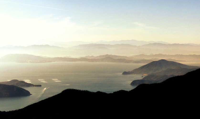 Shikoku from the top of Kankakei Gorge.