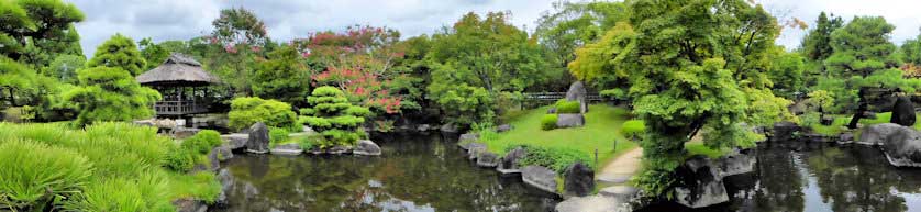 Panoramic view of the garden, Koko-en.