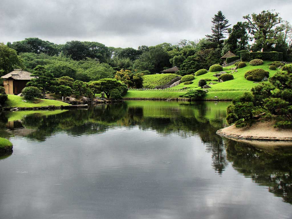 Koraku-en Garden in Okayama City.