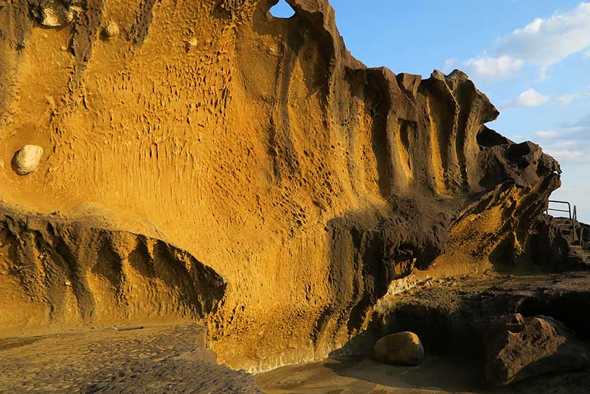 UNESCO World Heritage Oniga-jo rocks.