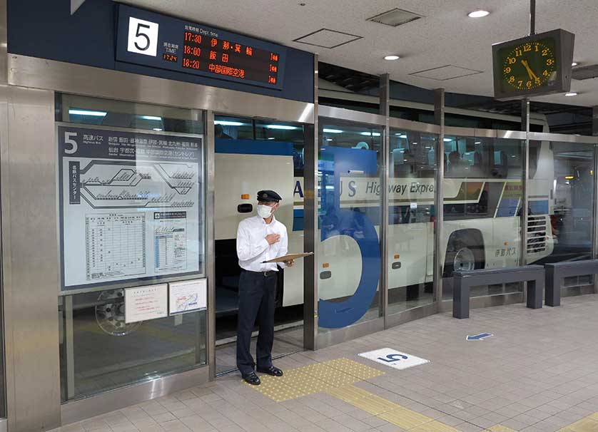 Meitetsu Bus Center, Nagoya.