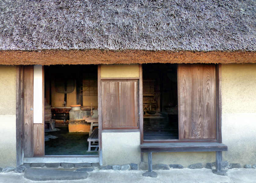 Former Nagaoka House, Shikoku, Japan.