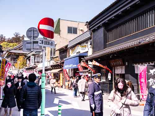 Omotesando Street, Narita City.