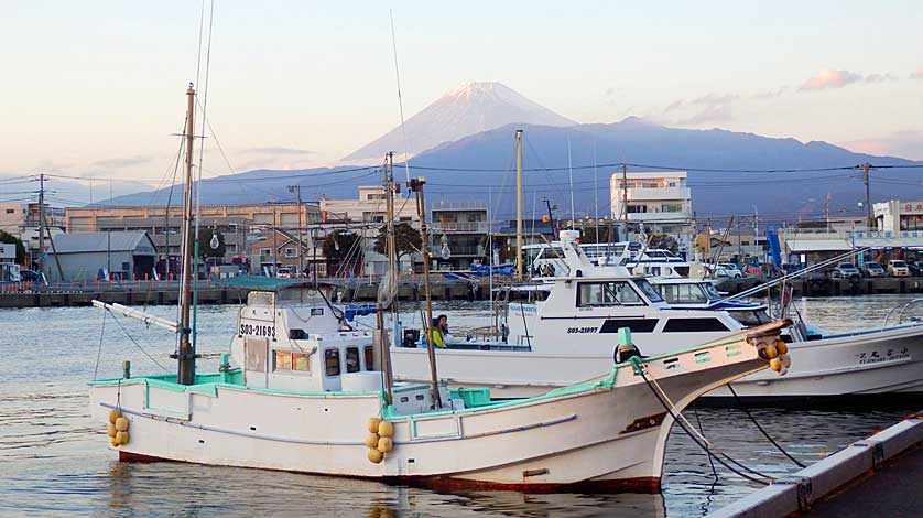 Numazu Harbor, Shizuoka Prefecture.