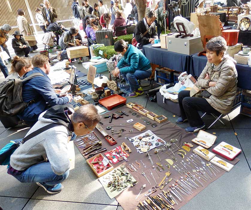 Oedo Antique Market, Marunouchi, Tokyo.