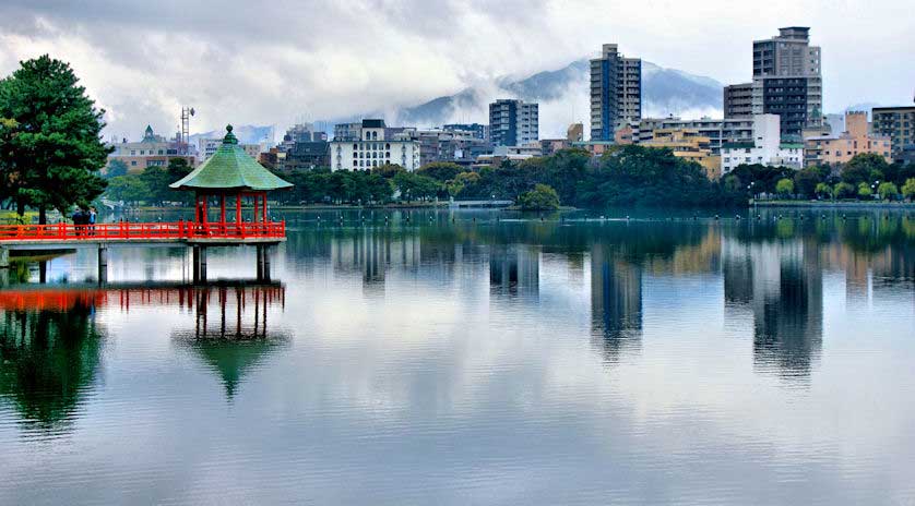 Ohori Park, Fukuoka, Fukuoka Prefecture Prefecture, Kyushu.