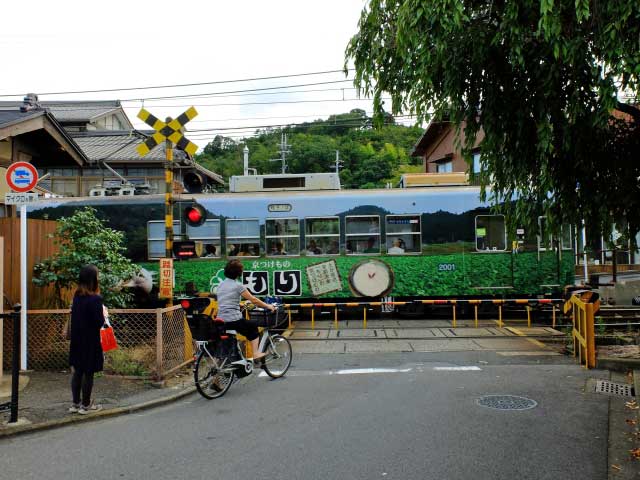 Randen Line, Kyoto, Japan.