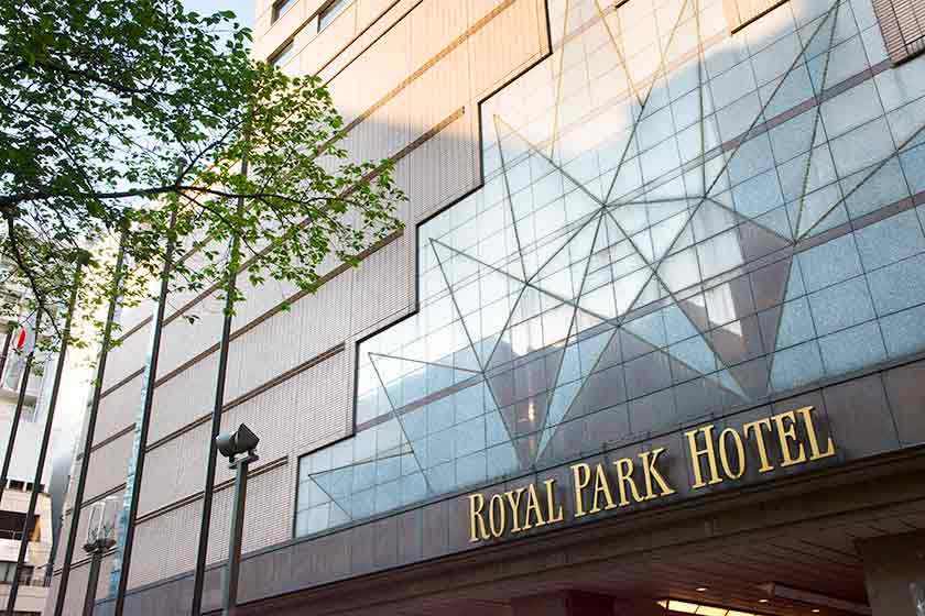 Royal Park Hotel near Ningyocho, Nihonbashi, Tokyo, Japan.