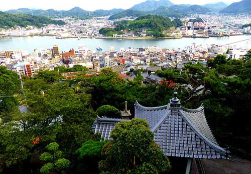 Mukaijima across the channel from Onomichi.