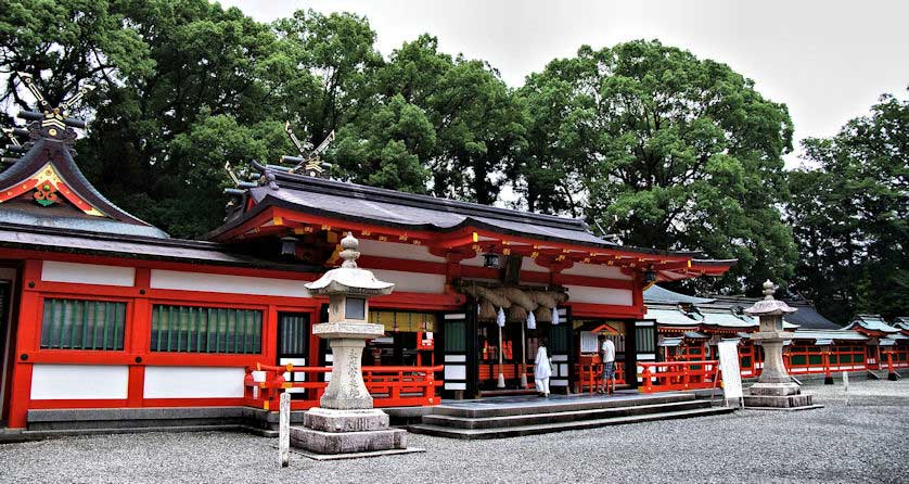 Kumano Hayatama Taisha Shrine in Shingu.