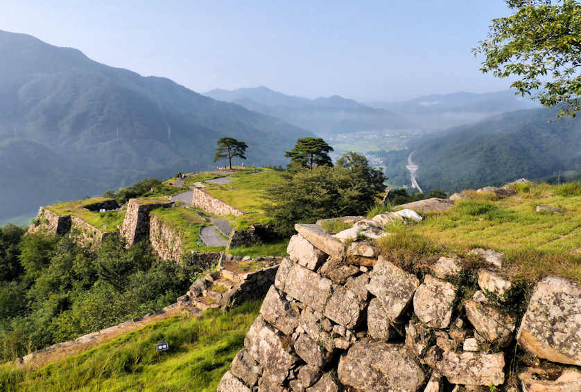 Takeda Castle, Takeda, Hyogo.