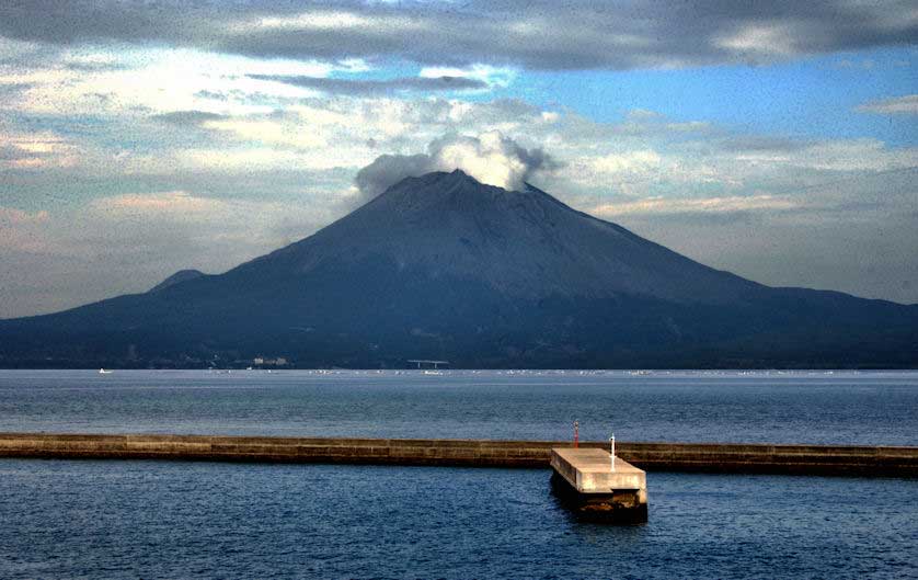 Car Ferry between Kagoshima and Tarumizu operated by Iwasaki Corp