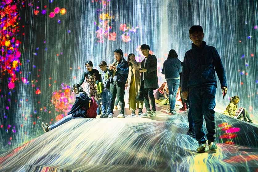 TeamLab Borderless, Odaiba, Tokyo.