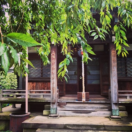 Tennoji Temple, Yanaka, Tokyo, Japan.