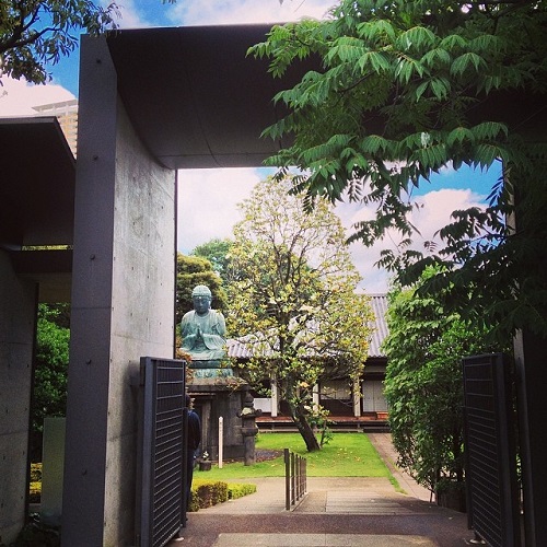 Tennoji Temple, Yanaka, Tokyo, Japan.