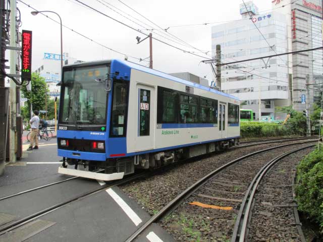 Toden Arakawa Line, Tokyo, Japan.