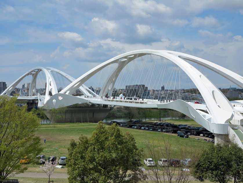 Toyota Bridge near to Toyota Stadium, Aichi Prefecture, Japan.