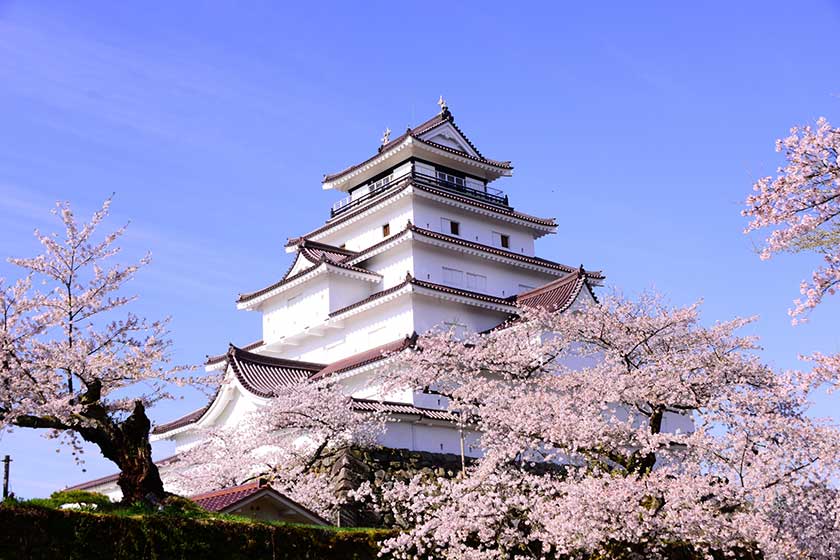 Tsuruga Castle, Fukushima Prefecture.