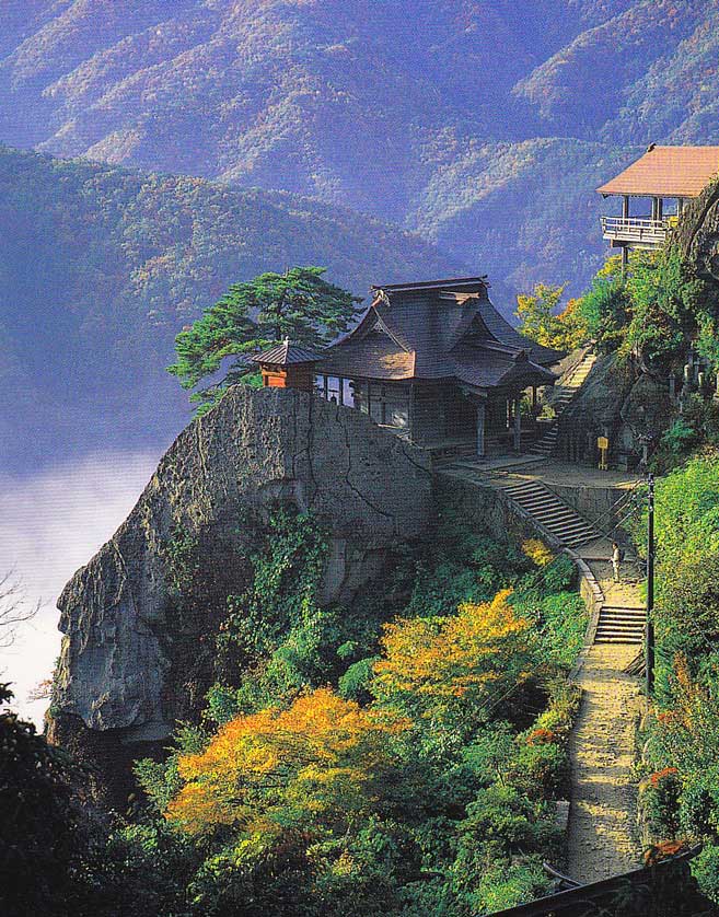 Yamadera Temple, Yamagata Prefecture, Japan.