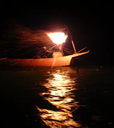 Cormorant Fishing on the Nagara River -Gifu