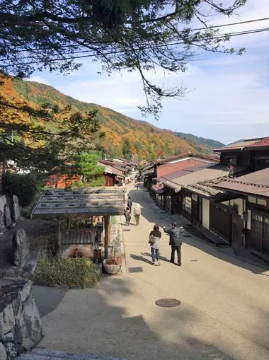 Flowers, Narai, Nakasendo Highway, Nagano, Japan