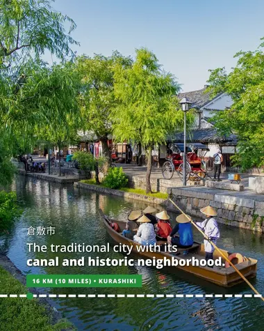 Kurashiki's canal and historic neighborhood