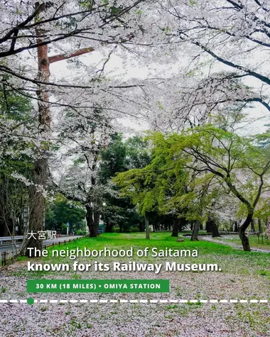 Stop at Omiya Station for the Railway Museum