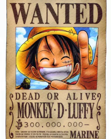 Wanted Luffy