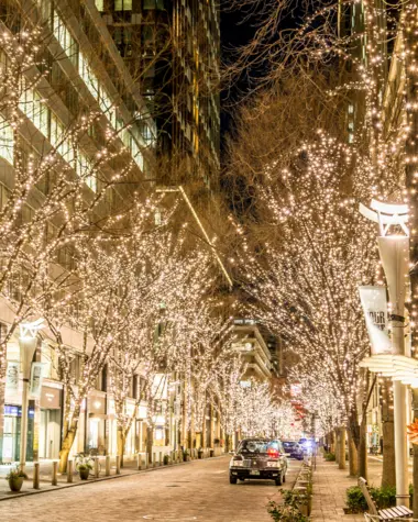 Illuminations de Noël à Marunouchi 