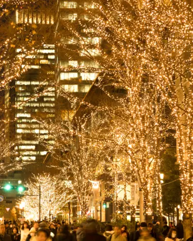 Illuminations de Noël à Marunouchi 