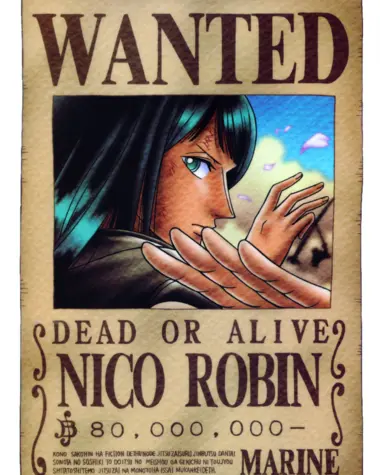 Wanted Nico Robin