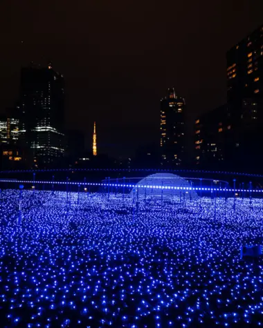 Illuminations de Noël au Tokyo Midtown 