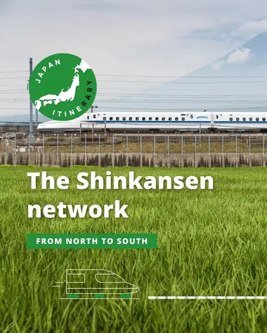 The Shinkansen network