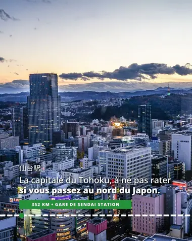 Sendai, la capitale du Tohoku, à ne pas rater si vous passez au nord du Japon