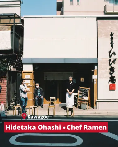 Le chef ramen Hidetaka Ohashi