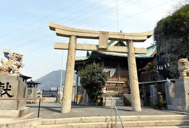 Torii Gate at Mekari Shrine