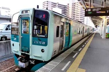 Train from Takamatsu Station