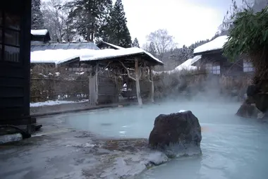 Tsurunoyu Onsen dans la préfecture d'Akita