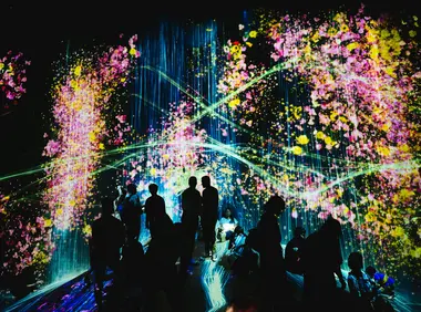 expérience du Teamlab future park à Okinawa