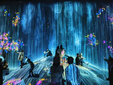 oeuvres de Teamlab borderless