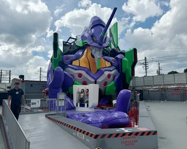 Evangelion at Toei Eigamura