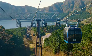 Station Tōgendai dans la préfecture de Hakone Kanagawa