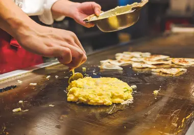 Stand d'okonomiyaki